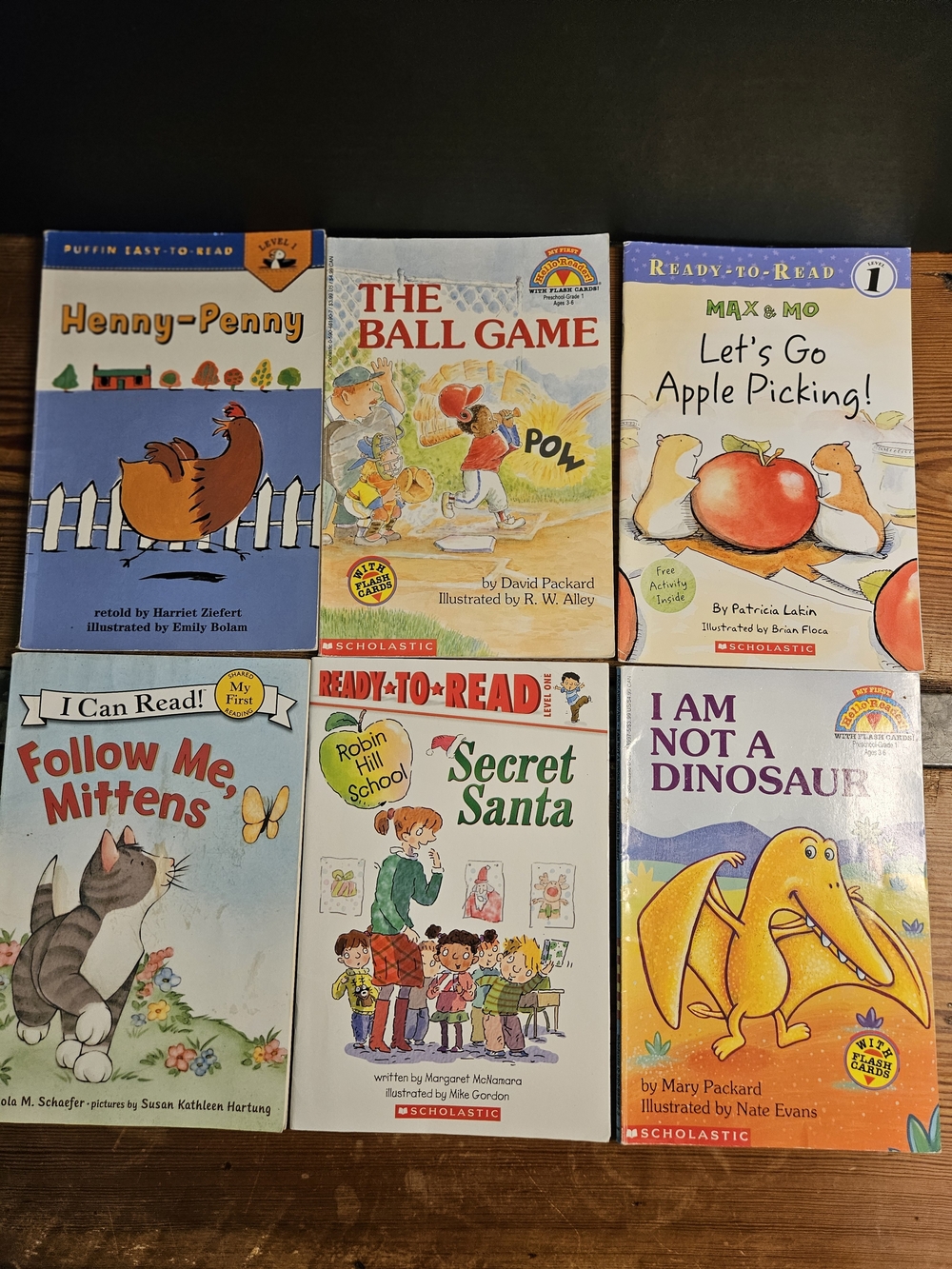 Scholastic Children’s Book Lot - Assorted Titles - Level 1 Readers